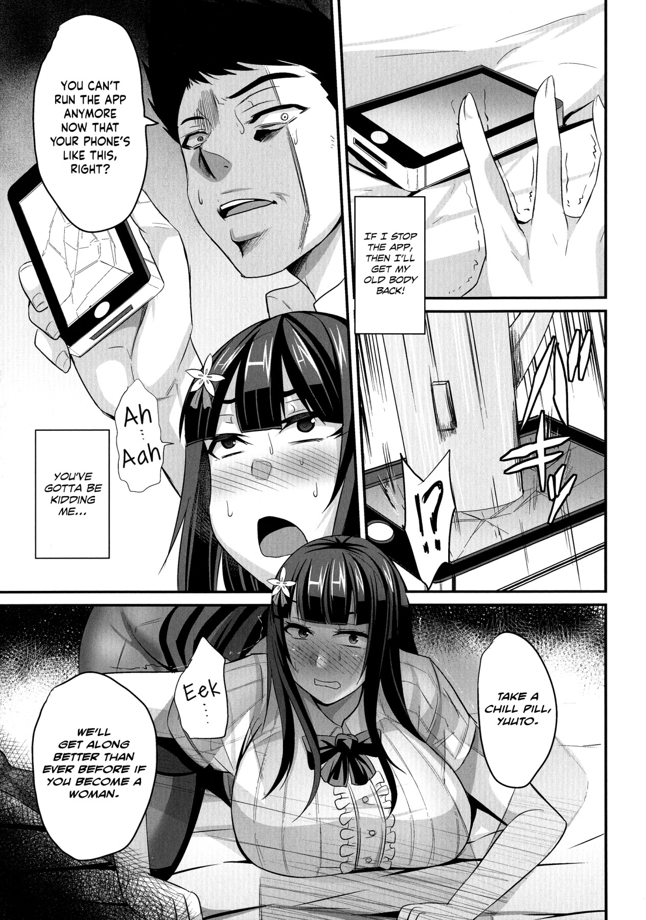 Hentai Manga Comic-Sex Change Panic! ~Until I Become My Best Friend's Woman~-Read-13